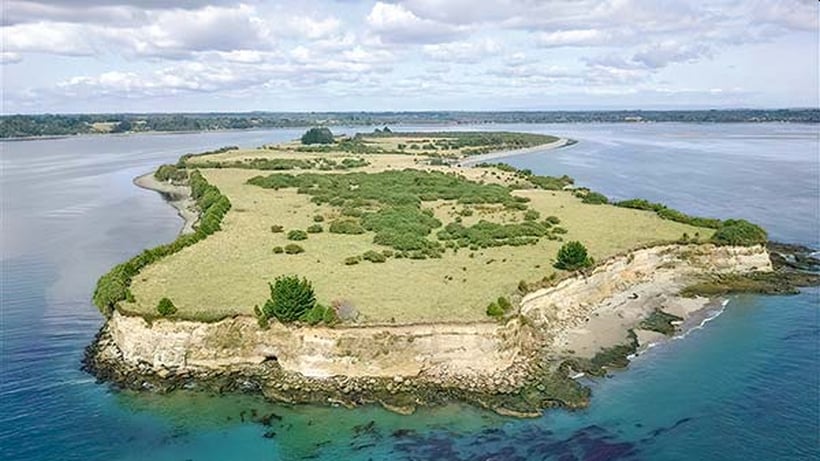 Caulín, lacao, isla lacao, bahia caulin